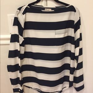 GAP striped blouse